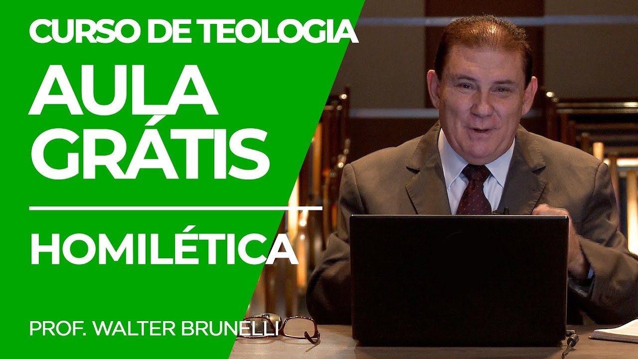 [AULA GRÁTIS] Homilética, a arte de pregar - Como preparar certo - Curso de Teologia Ministério IDE