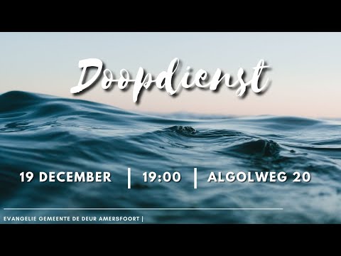 Doopdienst | Zaterdag 19 December 2020