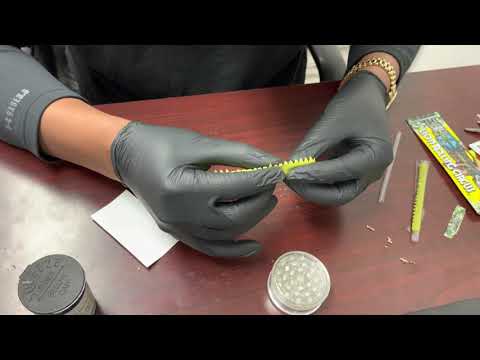 Lion Rolling Circus Hemp wraps rolling review!