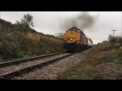 DRS 37401 Mega thrash past Tiffey Trail | 5Z37 || 2019-10-01