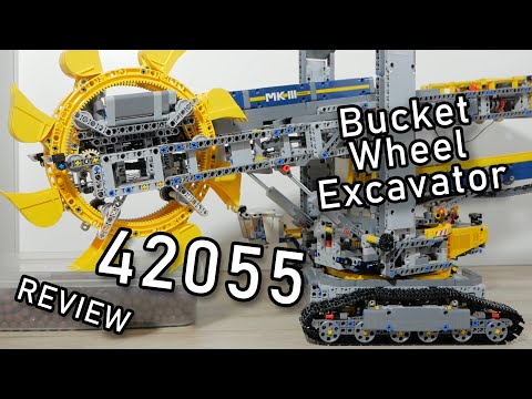LEGO 42055 Review | LEGO Bucket Wheel Excavator | Review 42055 LEGO Technic 2016