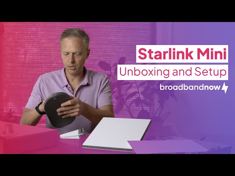 Starlink Mini Unboxing and Setup
