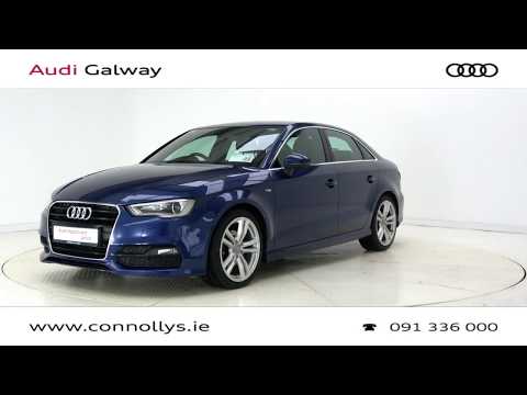 CMG AUDI GALWAY: 2016 A3 S LINE SALOON 1.6TDI 110BHP 161G1189