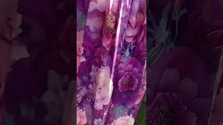 Dámská dlouhá sukně Pivoňky silky UNI