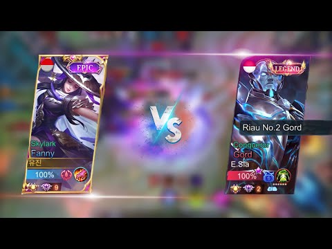 TOP SENIOR FANNY VS TOP SENIOR GORD !!! WHO’S STRONGER?? - Fanny Gameplay | MLBB