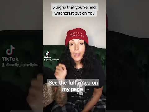 Has witchcraft been done on you!? #witchcraft #signs #ohno #spiritual #mellyspinelly