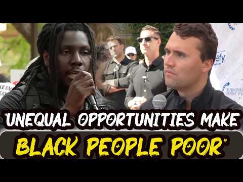 Charlie Kirk DEBATES Black Student Who Says The Government “Enforces White Privilege”