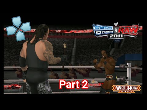 Part 2 How to unlock the rock in svr 2011 rtwm 26 PPSSPP Gameplay (Kofi kingston)