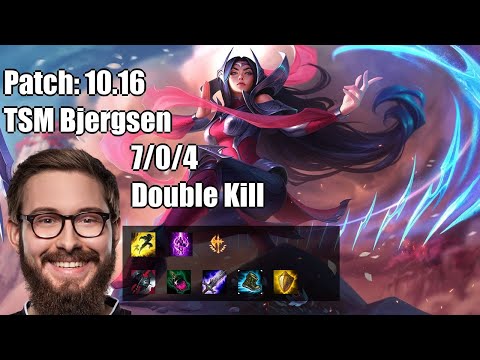 TSM Bjergsen MID Irelia vs Galio NA Ranked 10.16 7/0/4