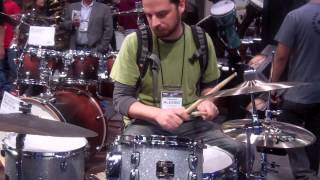 Video thumbnail for Gretsch catalina club street kit at NAMM 2013 by Alessio Romano