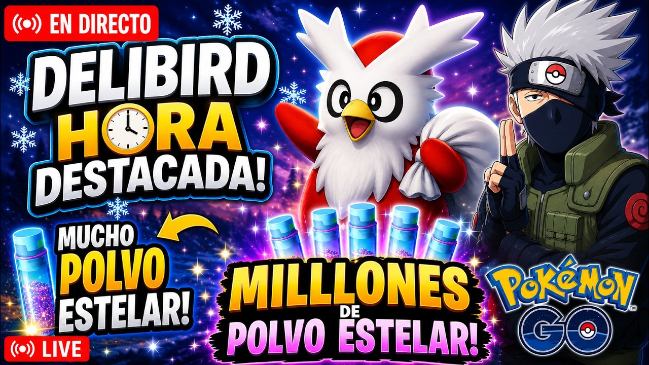 🚨APROVECHA MILLONES DE POLVO ESTELAR🚨FARMER EN DIRECTO POKEMON GO