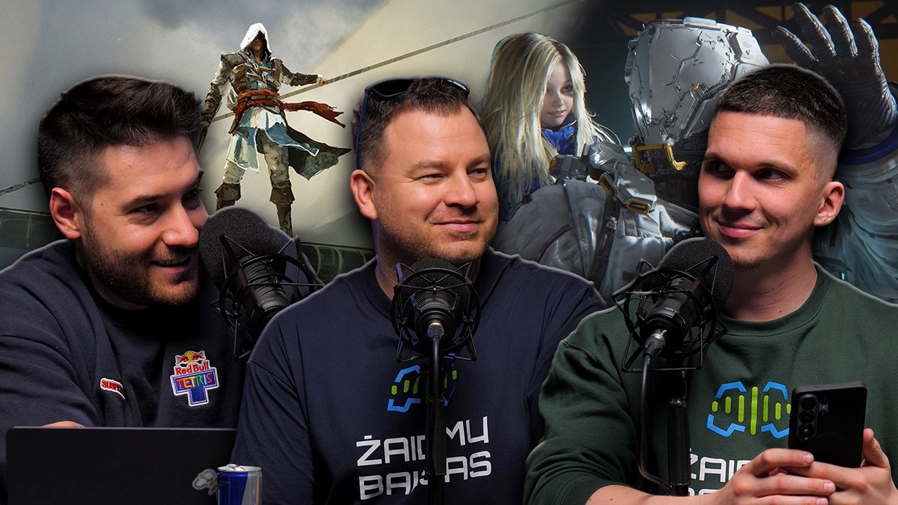 AC Black Flag gyvos reakcijos ir ko vertas Pragmata? - ŽB Podcastas S04E30