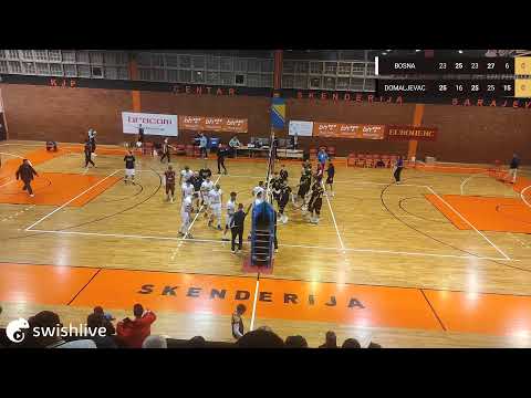 Premijer liga BiH za odbojkaše - 1/2 finale play off-a OK BOSNA vs OK DOMALJEVAC