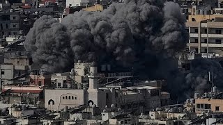 Nuevos bombardeos aéreos golpean los suburbios del sur de Beirut tras advertencia israelí