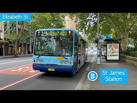 Transport for Sydney Vlog 399: St James Station Buses - Elizabeth Street
