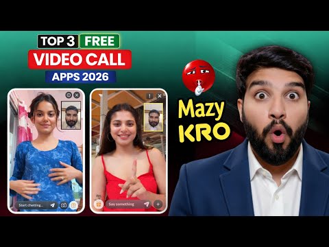 Top 3 Free Video Call New Apps || Best Free Video Call Apps new || video Chat Apps with Girls