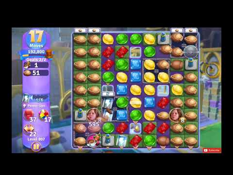 Wonka's World of Candy Level 807 NO BOOSTERS - A S GAMING ✔