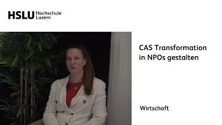 CAS Transformation in Nonprofit-Organisationen gestalten