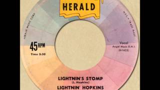 LIGHTNIN&#39; HOPKINS - LIGHTNIN&#39;S STOMP [Heradl 531] 1958