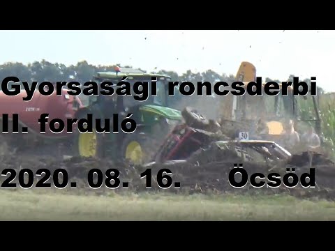 Gyorsasági roncsderbi II. forduló, Öcsöd (2020)