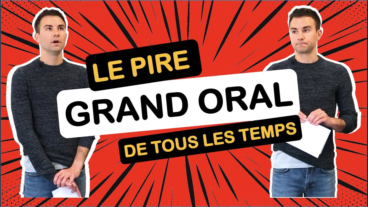 😵‍💫 Le pire Grand Oral du BAC de tous les temps