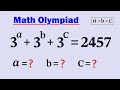 Math Olympiad Question A Nice Exponential Problem VIJAY Maths