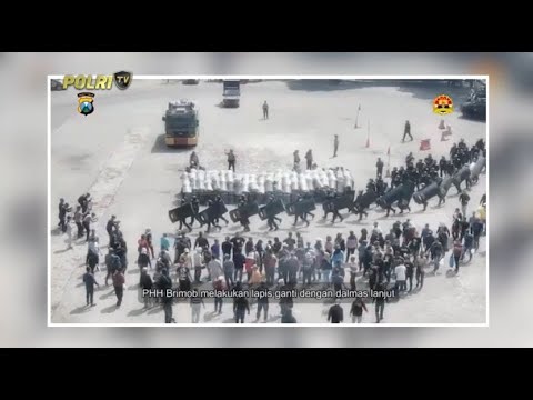 POLRESTA SIDOARJO SIMULASI SISPAMKOTA JELANG PILKADA