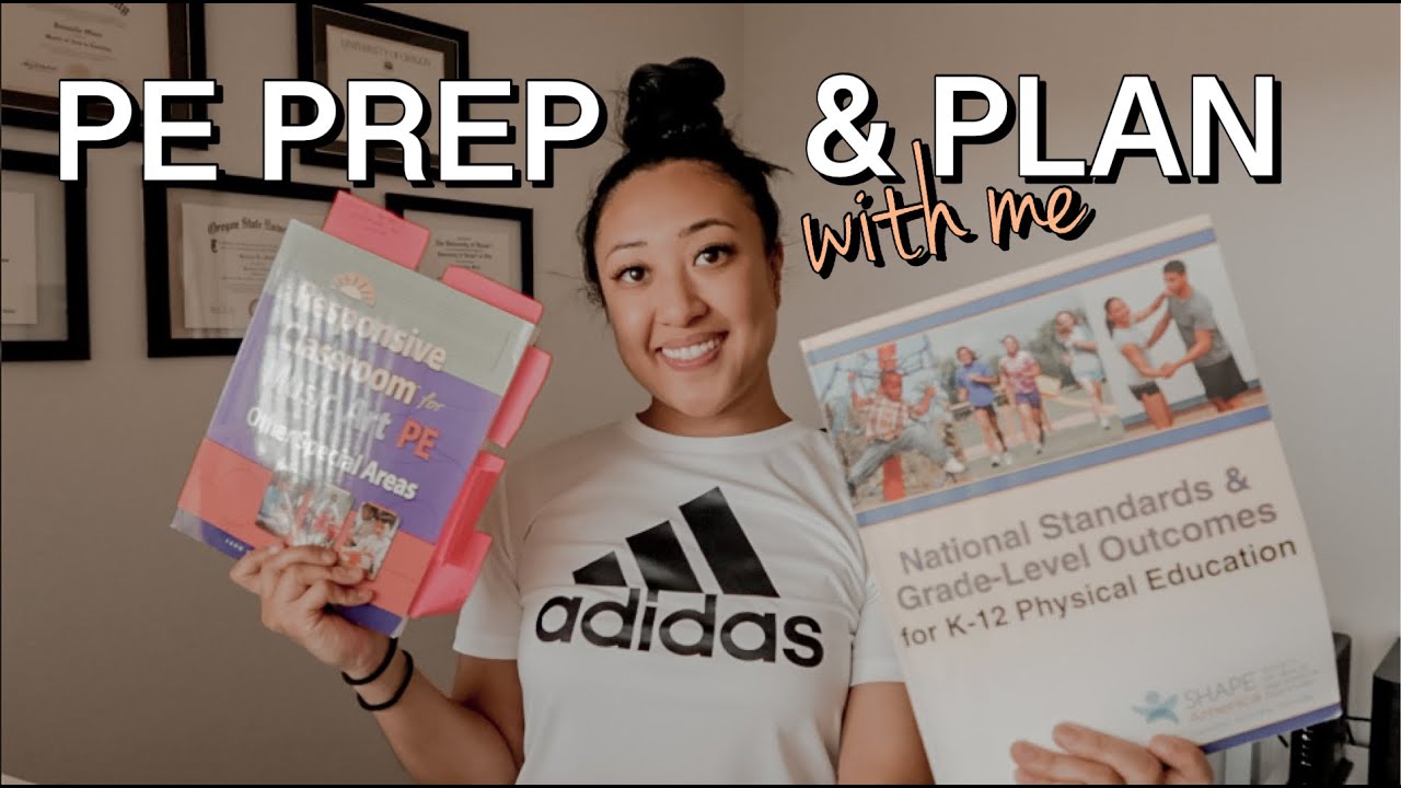 PE PREP AND PLAN WITH ME || ACTIVITIES, ROUTINES, PROCEDURES, PLANNING FOR UPCOMING SCHOOL YEAR