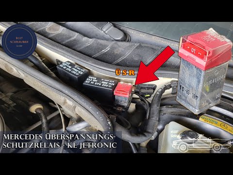 Mercedes overvoltage protection relay - KE-Jetronic by Bosch