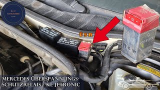 Mercedes: Przekaźnik przeciwprzepięciowy KE-Jetronic (Bosch) - Diagnostyka