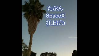 たぶんSpaceX打ち上げ🎶