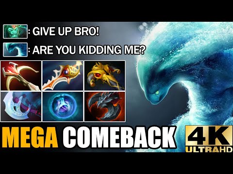Intense Hard Carry Battle Morphling VS Wraith King Who Would Be Win? Epic Mega Comeback 7.30 Dota 2