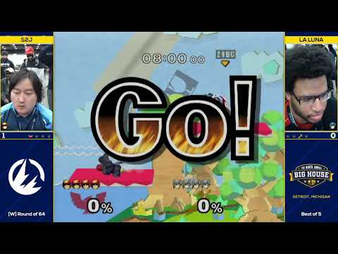 The Big House 9 - HLC | S2J (C. Falcon) vs. Mazer | The Moon - SSBM - Top 64