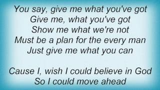 Europe - Wish I Could Believe Lyrics