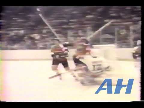 NHL May 22, 1980 Philadelphia Flyers v New York Islanders (R) (HL) Wally Harris mic'd