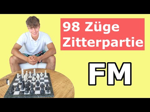 Unglaubliche Partie gegen FIDE-Meister mit Elo 2350 | DVM Runde 7
