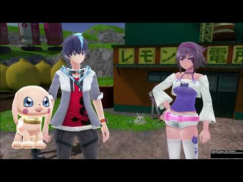 Digimon World: Next Order - Kouta and Himari Cutscene (Japanese)