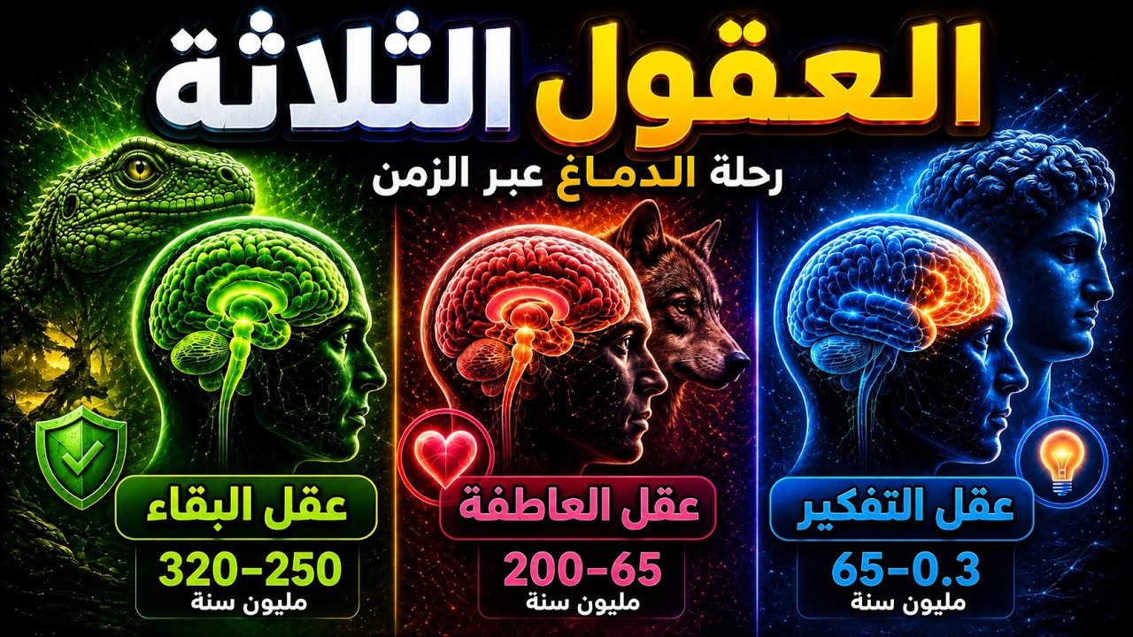 الرحلة التي صنعت دماغك: 600 مليون سنة داخل رأسك