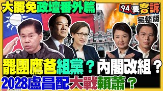 大罷免失敗林右昌請辭!2028盧黃配有譜