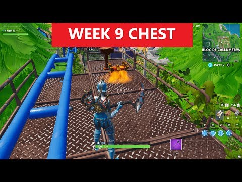 Callum5tewart's Block Week 9 Legendary Chest Location - Fortnite (The Block) Season 8