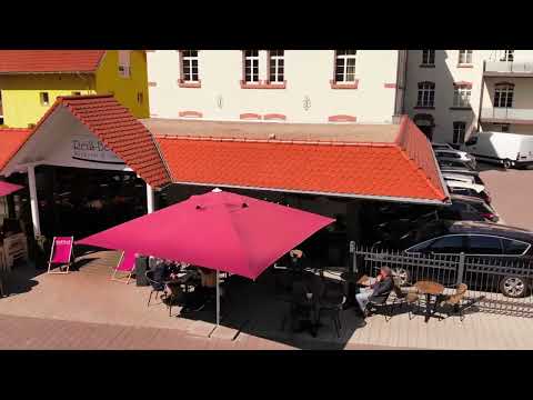 Gastronomie Sonnenschirm Image Line Push - Schnelle & einfache Schiebetechnik