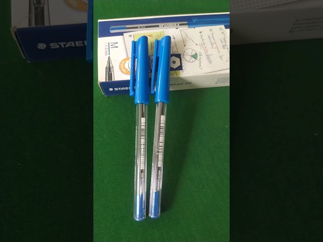 Vídeo relacionado con Bolígrafo de punta fina 0,3 mm y tinta negra, paquete de 10 (suelto), de la marca Staedtler Stick 430