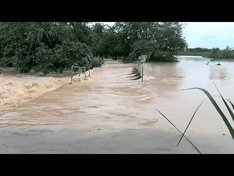 CHUVAS FORTES EM PERNAMBUCO BARRAGEM TRANSBORDOU #chuva #enchente #goiana