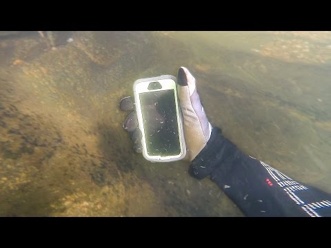 Found Lost iPhone in River While Scuba Diving! (Returned to Owner) | DALLMYD
