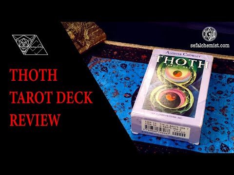 Thoth Tarot Deck Review! Aleister Crowley's Tarot