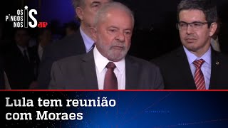 Lula encontra Moraes e agradece TSE por lisura no processo eleitoral