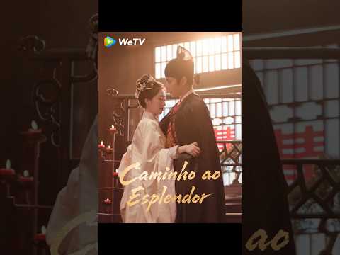 O casal recém-casado já troca carinhos super fofos – que delícia de ver! 💕😍 #CaminhoaoEsplendor