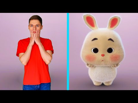 Cute Fat Rabbit and Me - Repeat After Super Cute Fat Rabbit