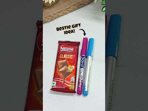 Chocolate Gift idea For Friendship Day 💝 #diy #craft #shorts #trending #viralvideo #friendship