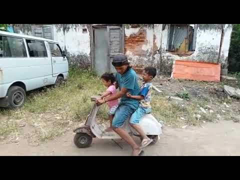 vespa SMALL FRAME PTS MINI MESIN POTONG RUMPUT KARYA ANAK BANGSA